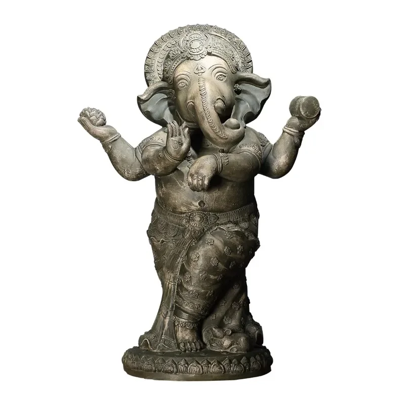 South East Asia style elephant god decorative ornaments Thai handicrafts Thai characteristic resin carving jewelry elephant trun