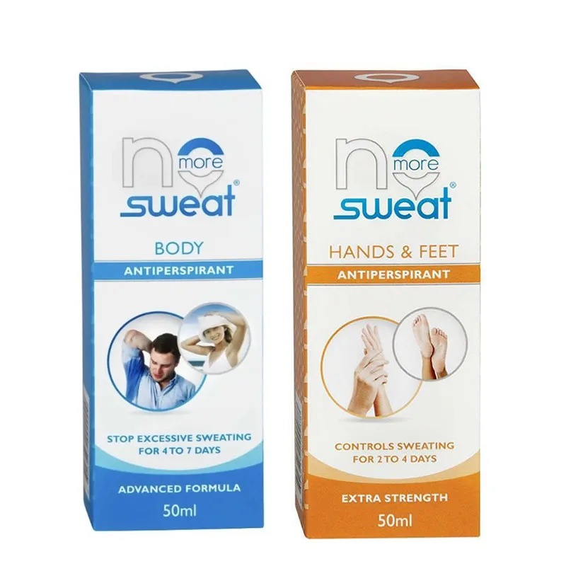 NO MORE SWEAT Face & Hands And Feet body Antiperspirant STOP EXCESSIVE SWEATING Hyperhidrosis Deodorant For Men Women Elderly