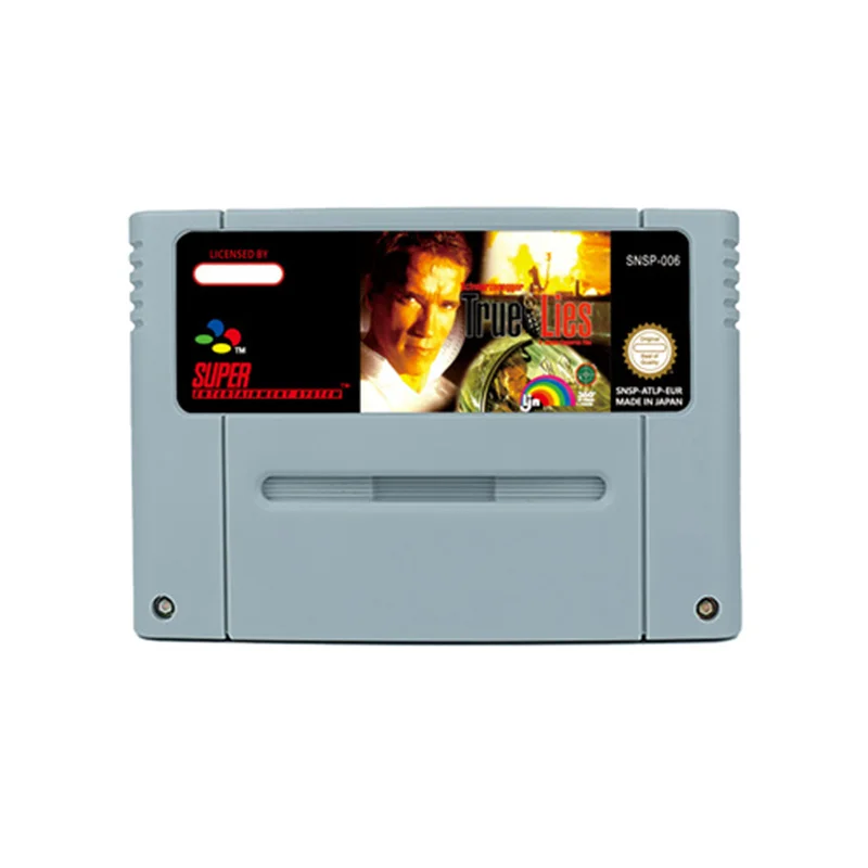صحيح أكاذيب عمل لعبة ل SNES 16 بت