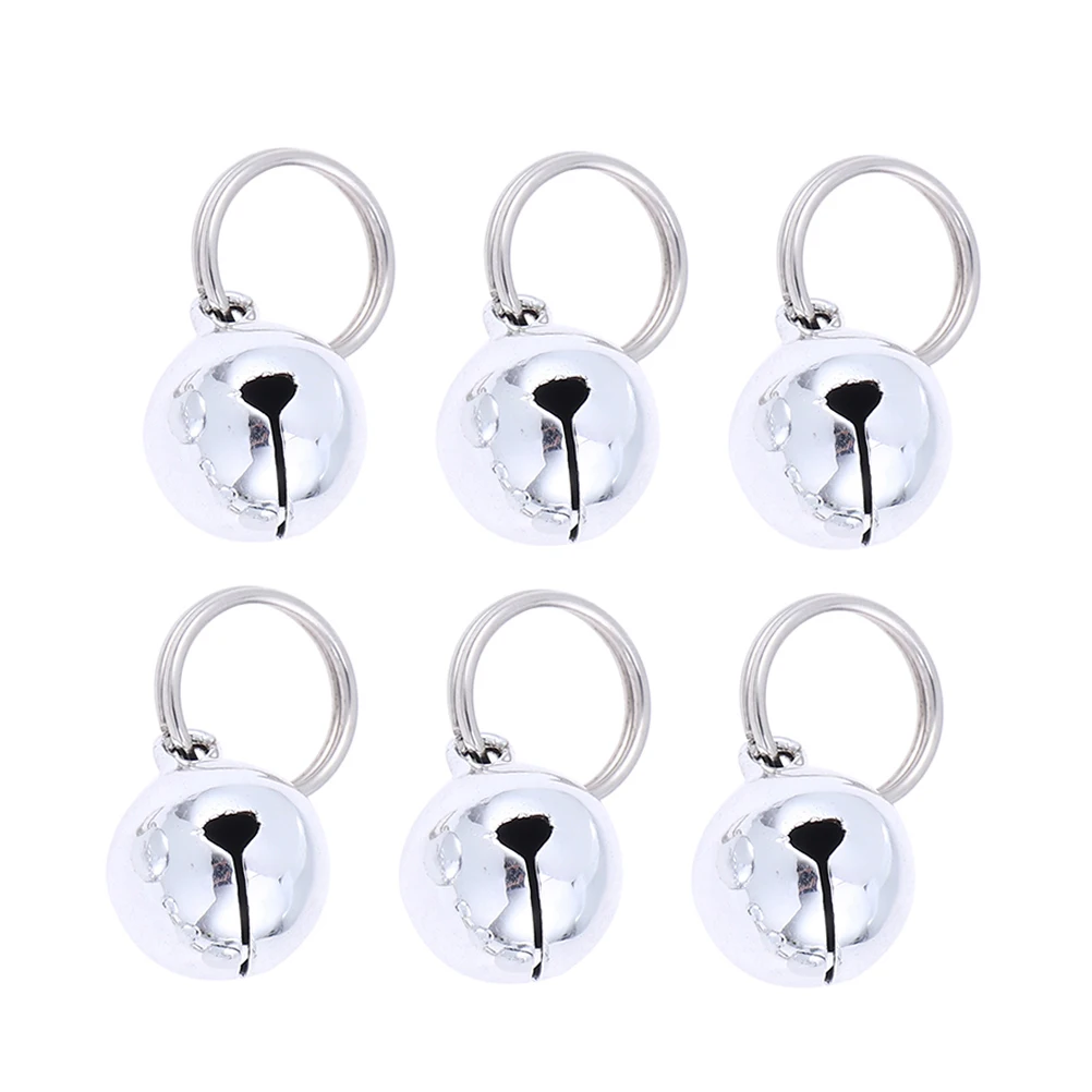 

20pcs 14Mm Metal Pet Bells Accessories For Cat Dog Quick Release Buckle Ringing Bell Comfortable Daily Wear Collar