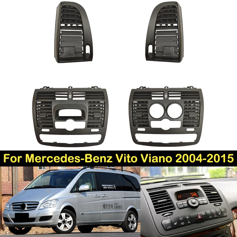 

DECHO для Mercedes-Benz Vito Viano 2004 2005 2006 2007 2008 2009 2010-2015 автомобильный кондиционер, вентиляционные отверстия для кондиционера