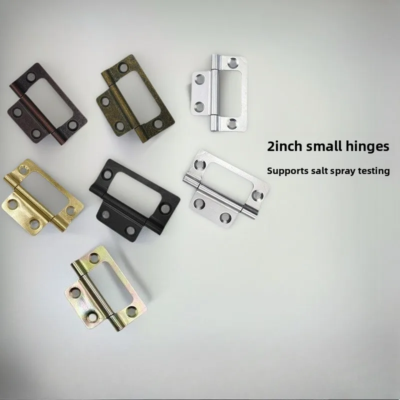 5개입 도매 철제 앤티크 구리 힌지 캐비닛 도어 나무 상자 소형 힌지 가구 하드웨어