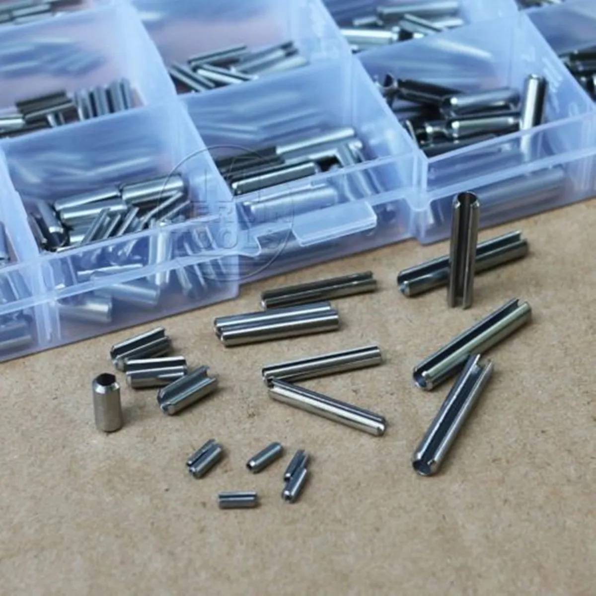 300Pcs 304 Stainless Steel 2 3mm 4mm Split Spring Dowel Tension Roll Pins Kit