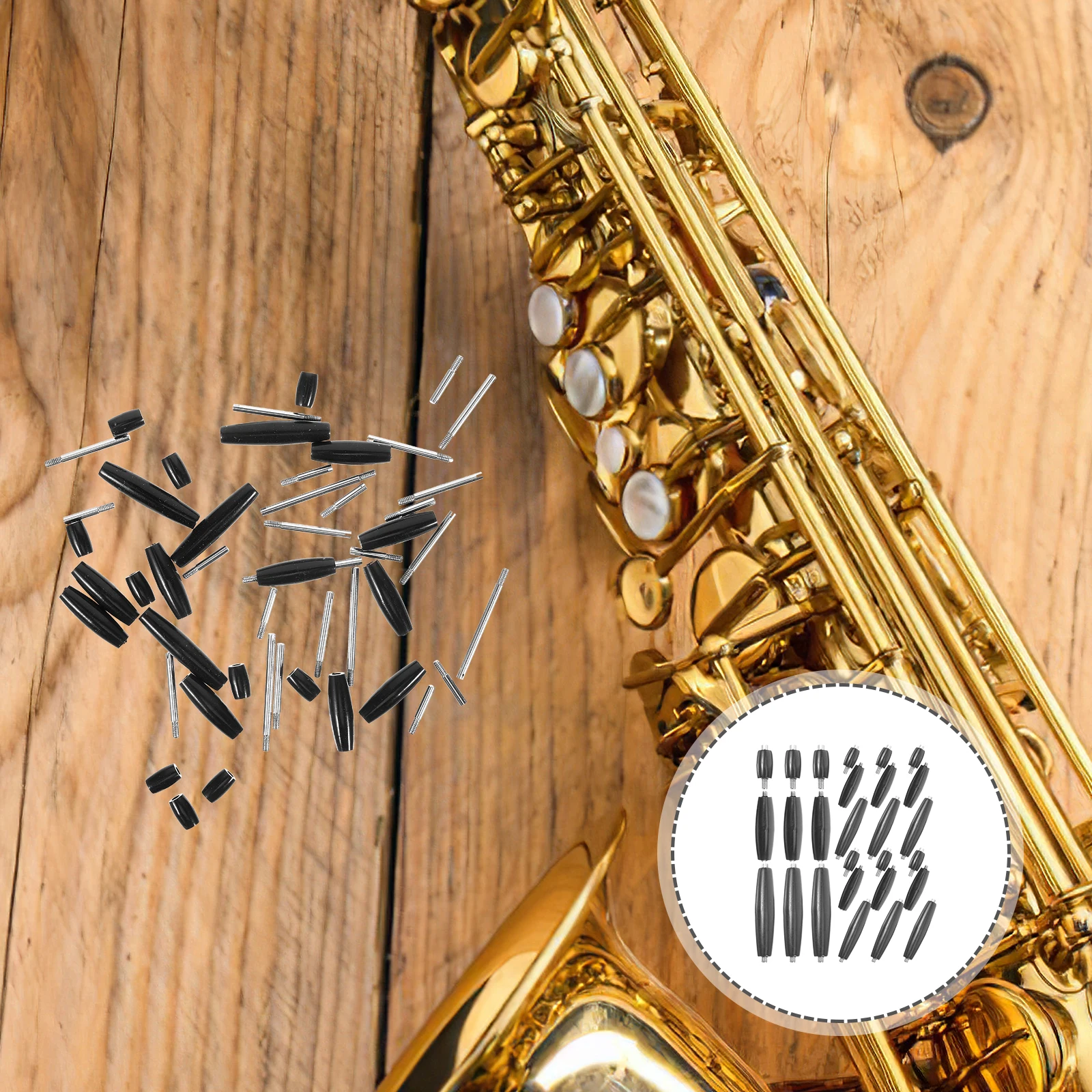

Saxophone Accessories Screws Replacement Part Instrument Fasten Maintenance Accessory Shaft Parts Metal Repair Kit