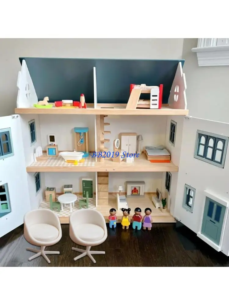 

Q0KB Набор из 12 маленьких белых стульев для создания моделей своими руками в масштабе 1:25 и реквизита для фотографий