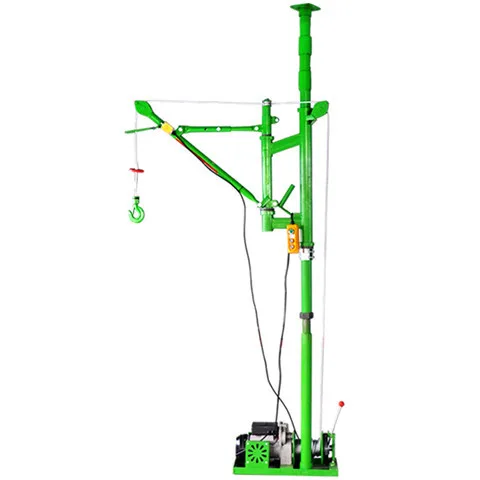 Dźwig Domowy Podnośnik 220v Mały Elektryczny Kolumnowy Uchwyt Dekoracja Wnętrz Podnośnik do Drzwi i Okien