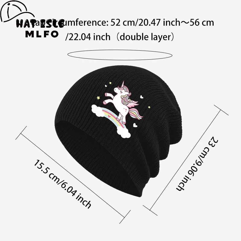 Halloween Vibe Kids Knit Beanie 1‑3Y Spooky Puppy Pumpkin Print Toddler Cold Hat Festival Party Children Headwear view 2