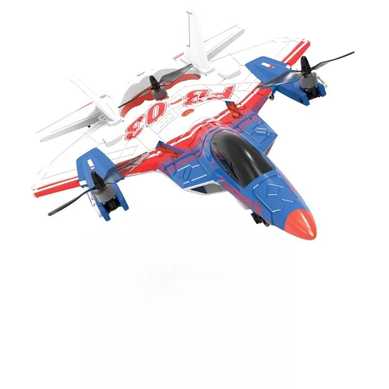 Wide-angle camera brushless multi-function vertical take-off and landing stunt model aircraft