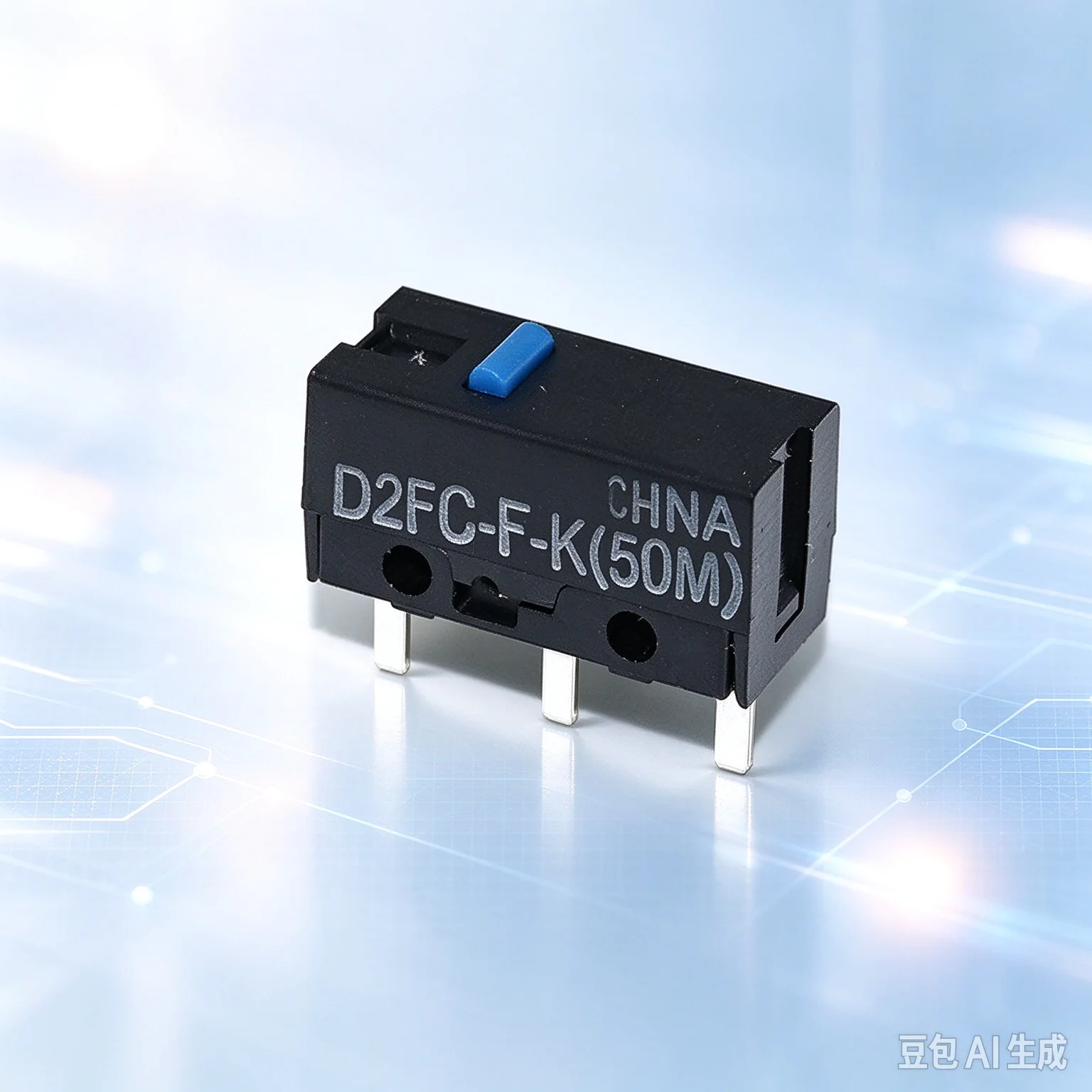 20pcs  Premium D2FC-F-K(50M) Micro Switch for Mouse Application