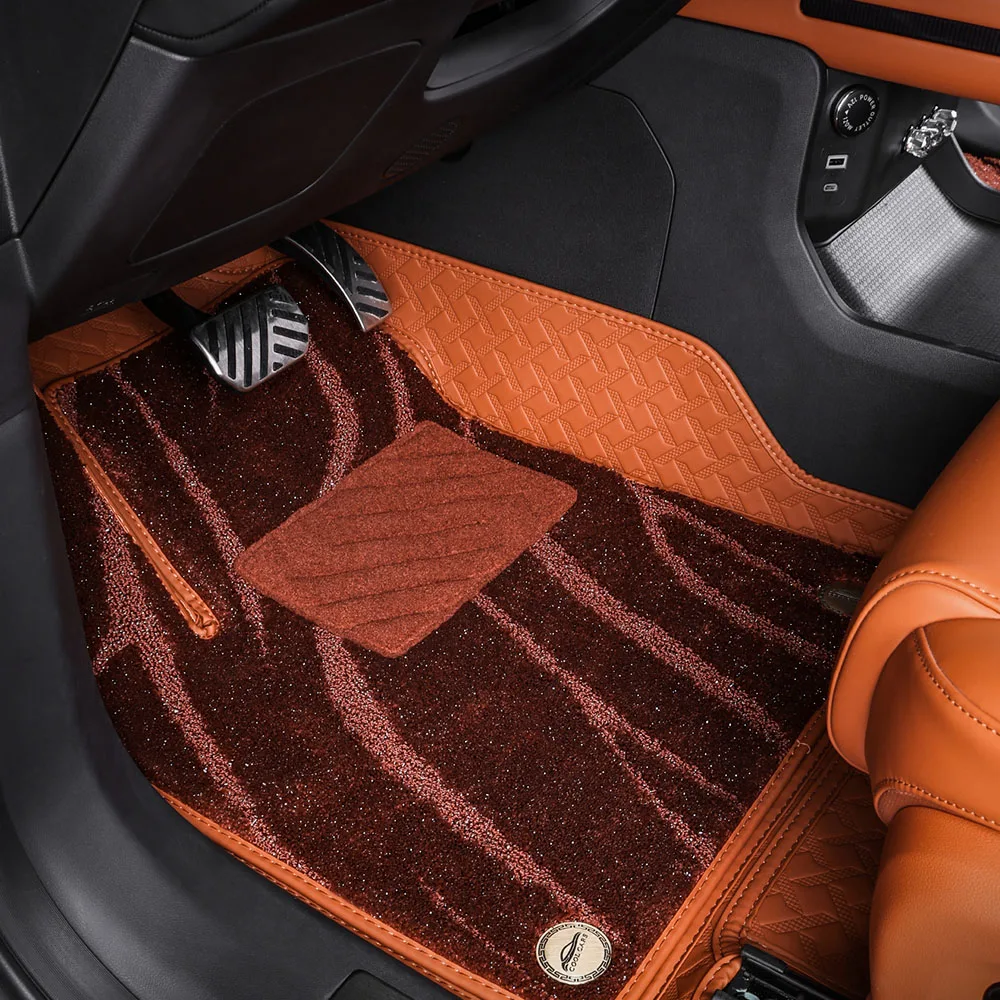Fully Enclosed Double-layer Foot Pad For Chery Jetour G700 2025 2026 Car Modification Accessories Original Color Leather Carpet