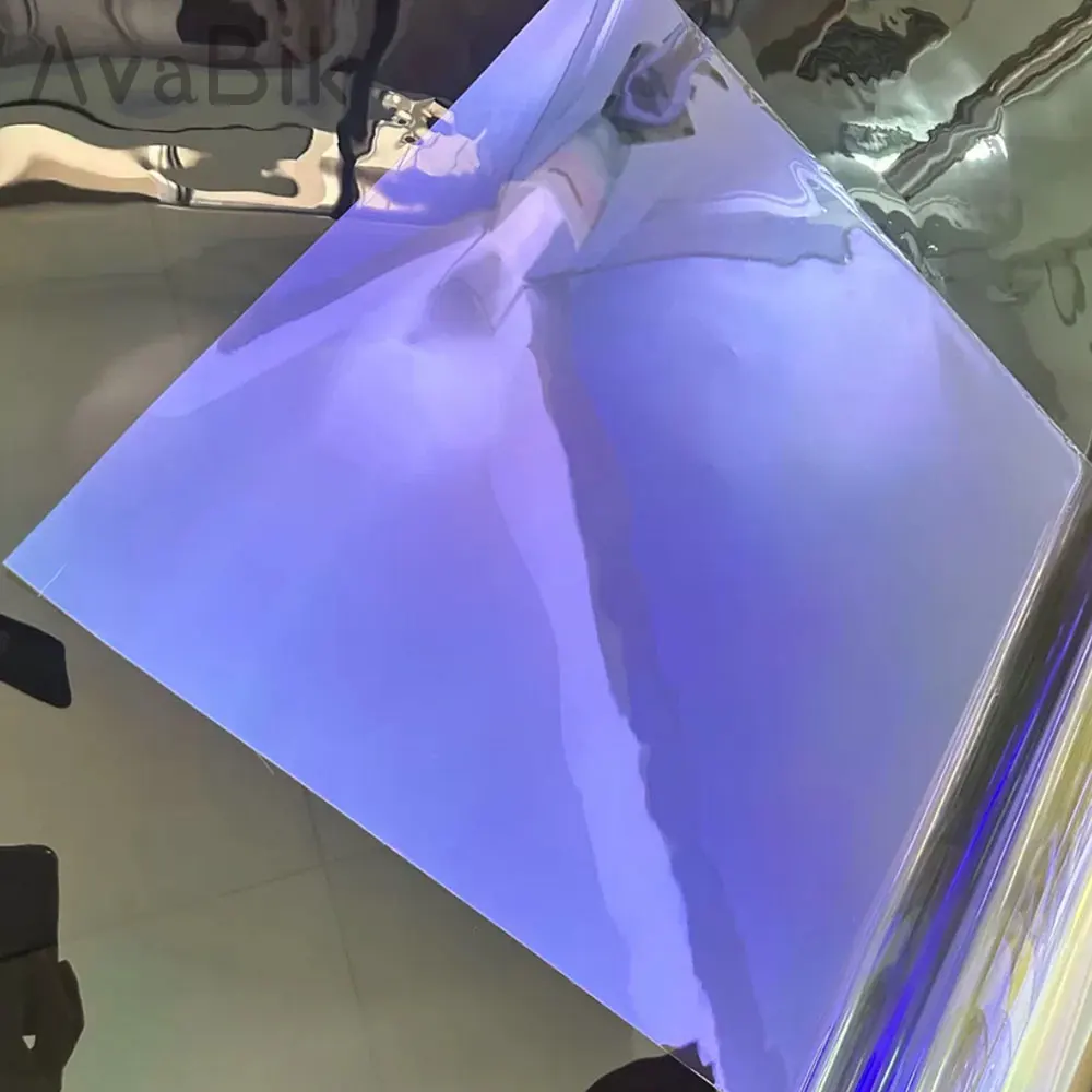 VLT80 % Blau Lila Chamäleon Seite Windschutzscheibe Solar Tönung Selbstklebende Glas Sonnenschutz Film Auto Folien Sonnenschein Schutz Aufkleber – Detail 3
