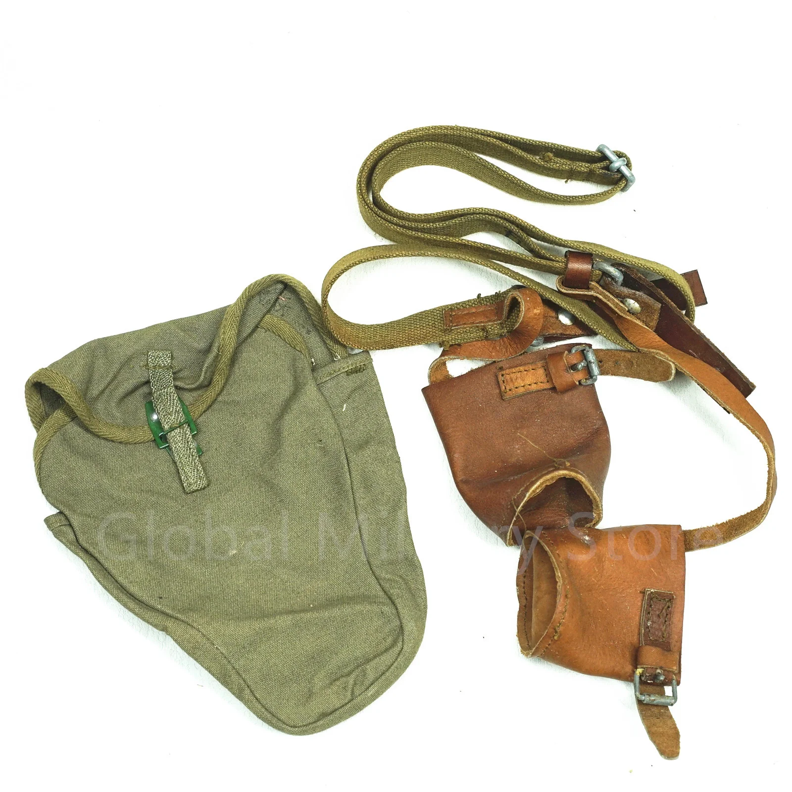 Original 1970\' 1980\' Vintage Chinese Military Surplus Type 56 RPG 40MM Dust Cover Canvas Pouch