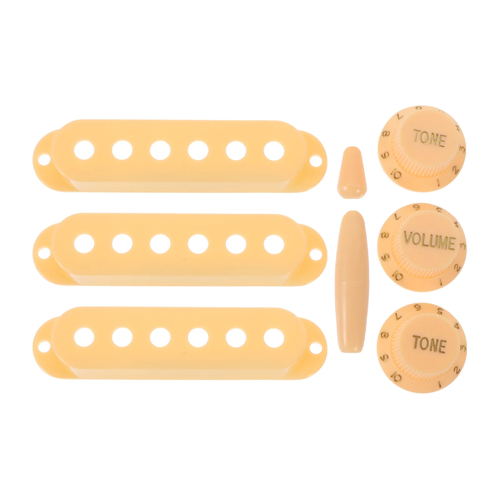 

1 Set Plastic Pickup Cover For Electric Guitar Durable Protective Shield Compatible With Humbucker Sturdy Rust Resistant Guitar