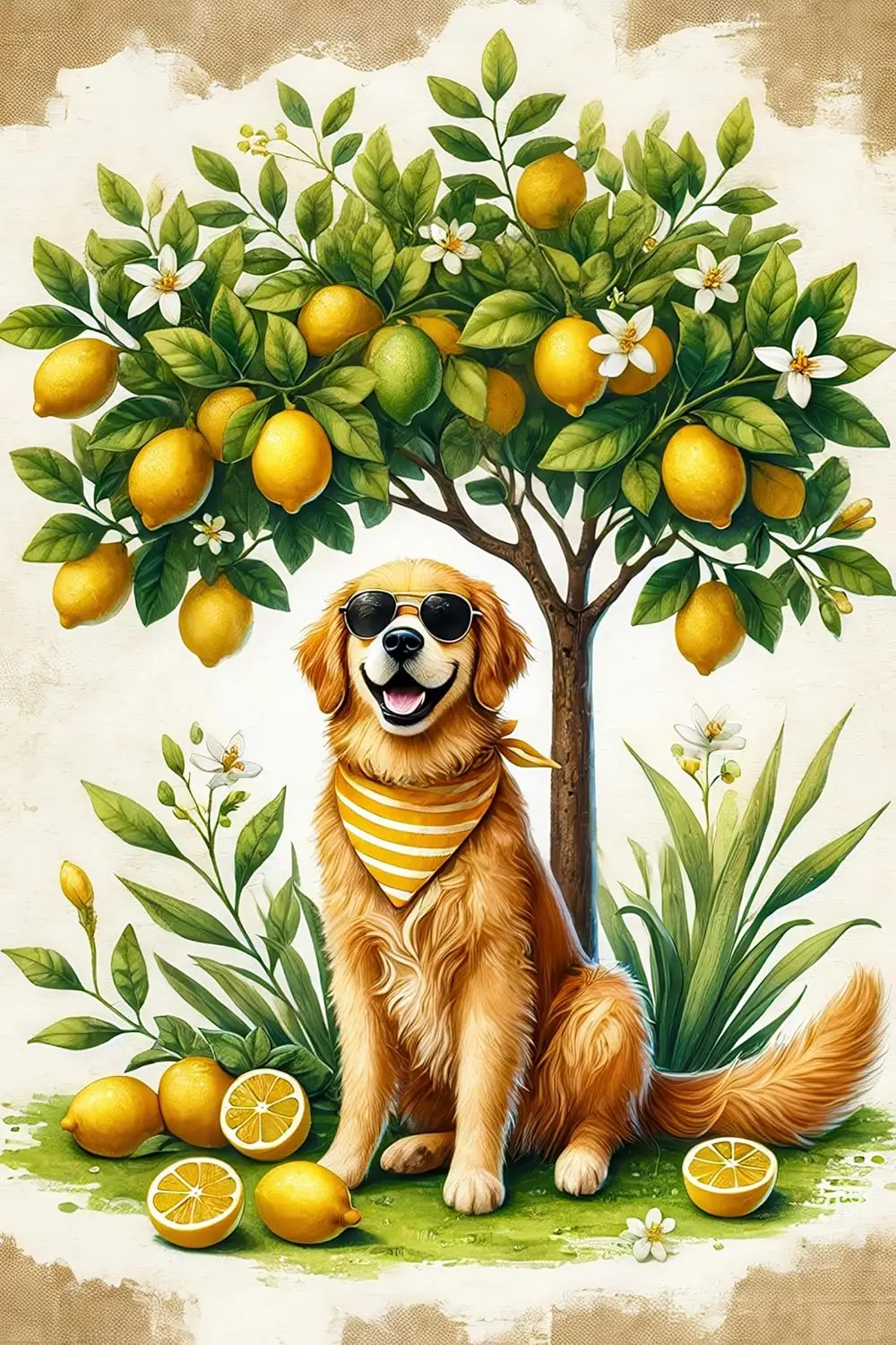 Spring Garden Flag Double Sided 12x18 Inch Welcome Spring Summer Garden Flag Small Golden Retriever Dog Garden Yard House Fl zzo