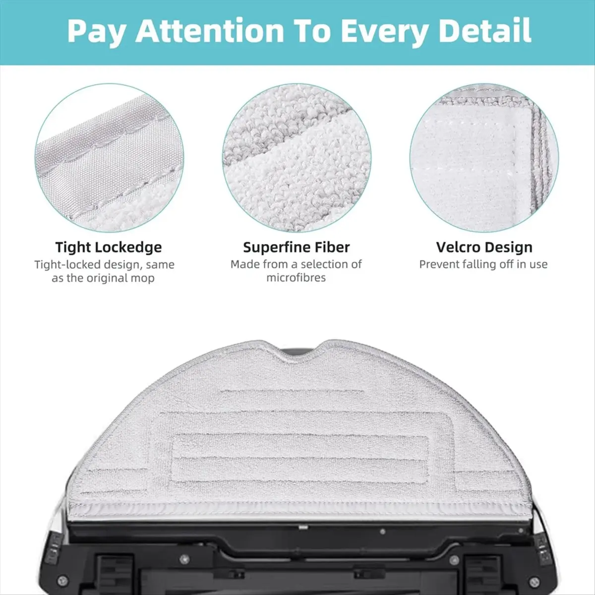 

Подушечки для швабры A62K для S8/ S8+ / S7 / S7+ / S7 Max Ultra / S7 MaxV / S7 MaxV Plus / S7 MaxV Ultra Vacuum Cloth Mop Parts