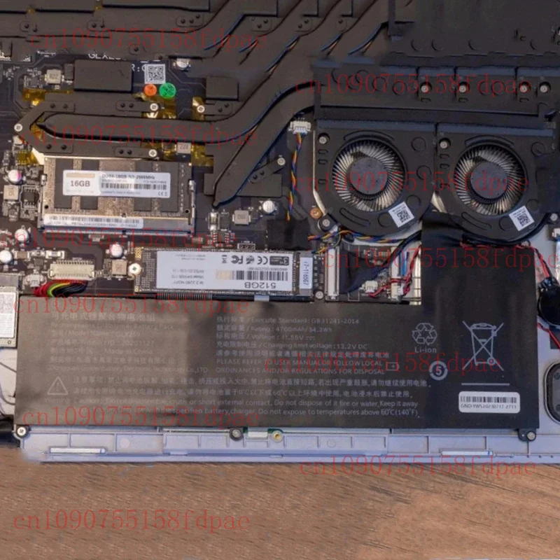 

Новый аккумулятор для ноутбука GLX259 20201127 UTL-5176127-2S 5078C3-2S-1 для ноутбука Pinchun P30-C GreatWall EQJ4M