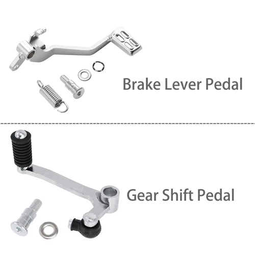 Palanca de freno/Palanca de cambio de marchas Pedal apto para Yamaha YZF R3 2015-2024 MT03 2016-2024