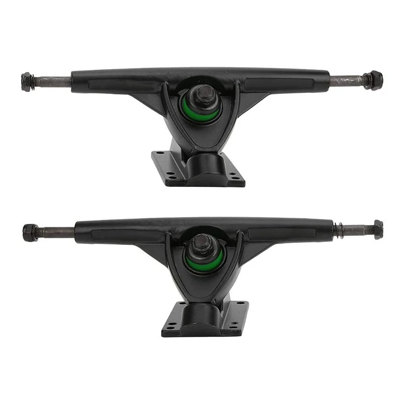 Skateboard Truck,2 Pcs Aluminium Alloy 7 Inch Beginner Skateboard Thicken Base Longboard Truck Bracket Skateboard Tool