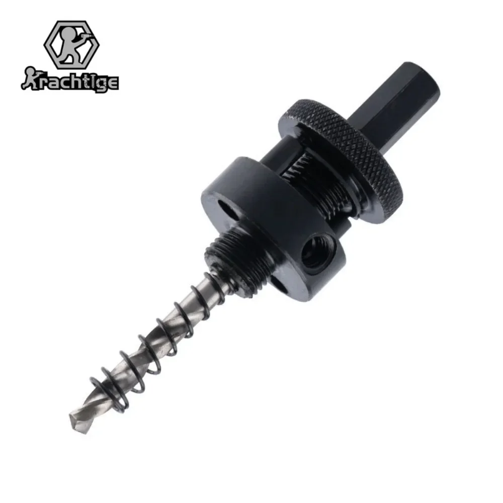 Hex Shank Aço Hole Saw Mandril com Broca Ferramenta Elétrica Acessórios de Broca 32210 mm Hole Saw