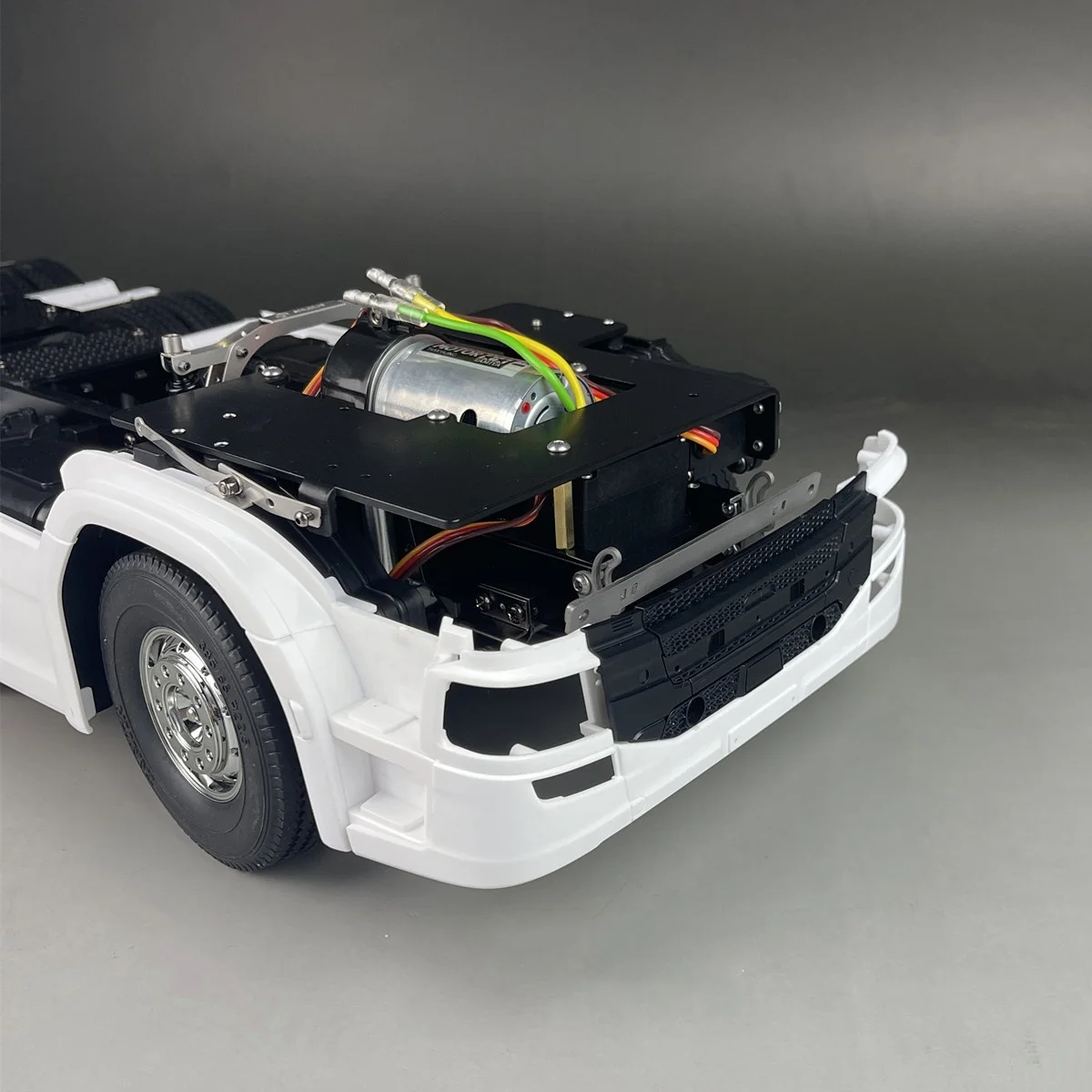 Support pivotant avant de Simulation 770S, modèle de charnière rabattable pour Tamiya RC 1/14, jouet de contrôle Romote, remorque, tracteur, accessoires de voiture à monter soi-même