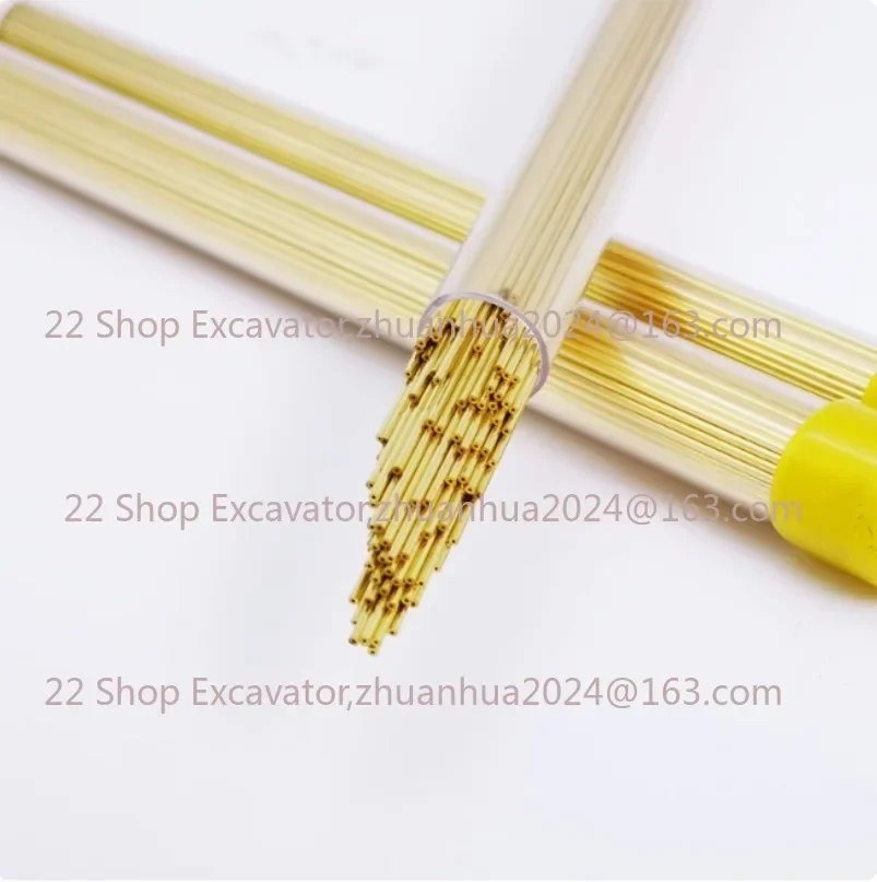 

Brass Drilling Electrode Tube Diameter 0.3mm to 1.0mm Length 400mm Single Hole for EDM Drilling Machine