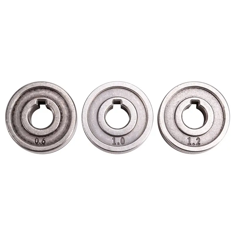 CQMF-6PCS Welding Wire Feeding Roller Drive Wheel 0.6Mm-1.2Mm Knurl K Groove MIG Wire Guide High Quality Welding Accessories