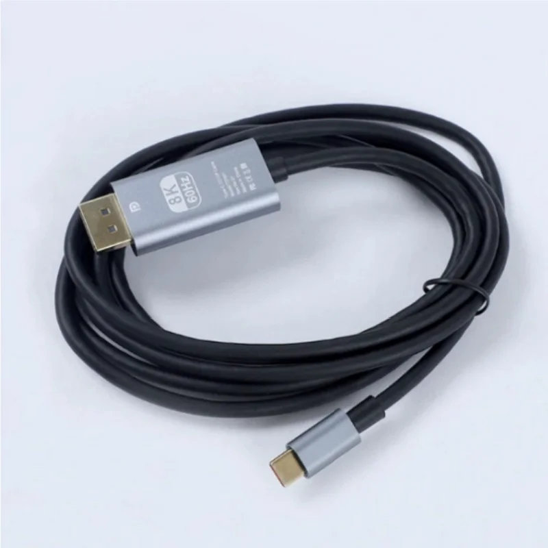 Type-C to HDMI Cable 4K UHD DisplayPort for iPhone iPad MacBook - Android Screen Mirroring Projector Connection Universal Adapte