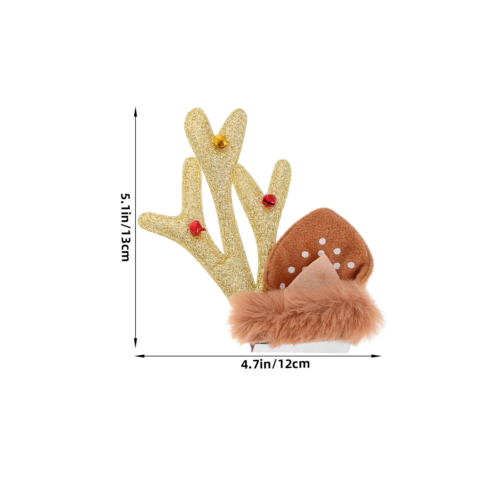 1 زوج الرنة قرن الوعل زخرفة احتفالية زينة عيد الميلاد للدراجات النارية دراجة متسابق والعتاد الملحقات خفيفة الوزن