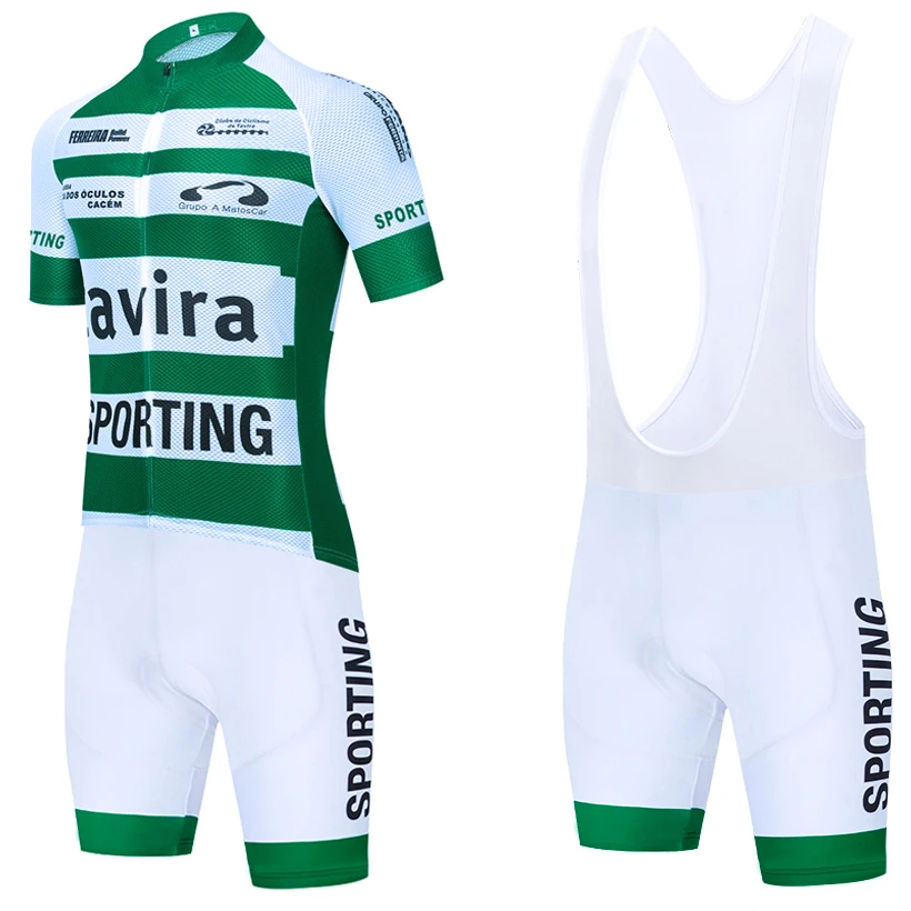 New Cycling Set 2025 Tavira Club Cycling Jersey Bike Shorts Men Women 20D Ropa Ciclismo Riding Maillot Bicycle Clothing Uniform