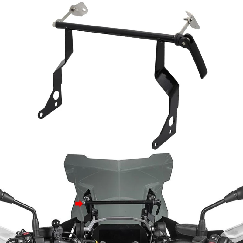 

Для BMW R1250GS R1200GS Adventure R1200 GS R1250 GS ADV 2014-2024 стабилизатор ветрового стекла мотоцикла с GPS монтажным кронштейном