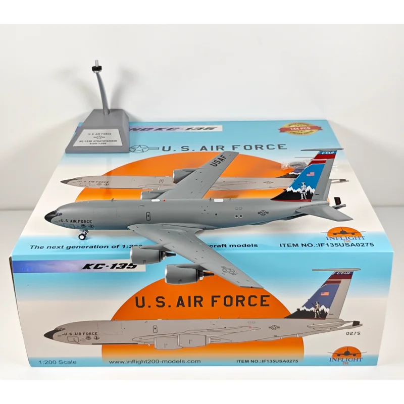 

Inflight 1/200 Scale U.S. Air Force Refueling Aircraft KC-135R 61-0275 Die-cast Alloy Aircraft Model Collectible Decorative Item