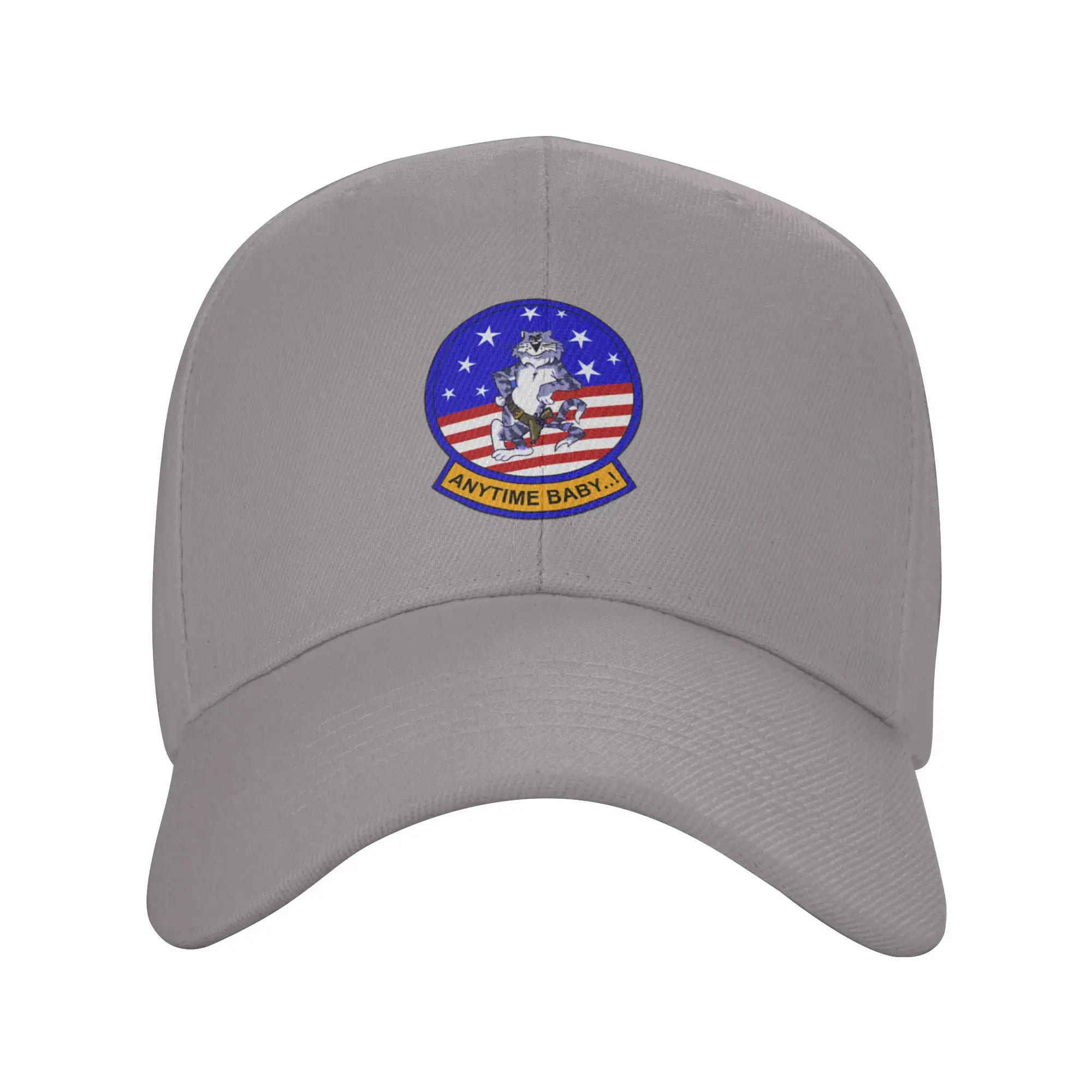 Anytime Baby F14 Tomcat Trendy Baseball Cap Maintenance Work Easy Clean Casual Hat