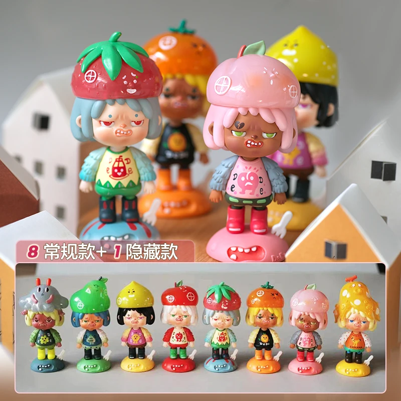 

USER-X CZTOYS Orchard of ODD TOWN Blind Box Toys Guess Bag Blind Anime Figures doll Cute Girl Birthday Gift Story