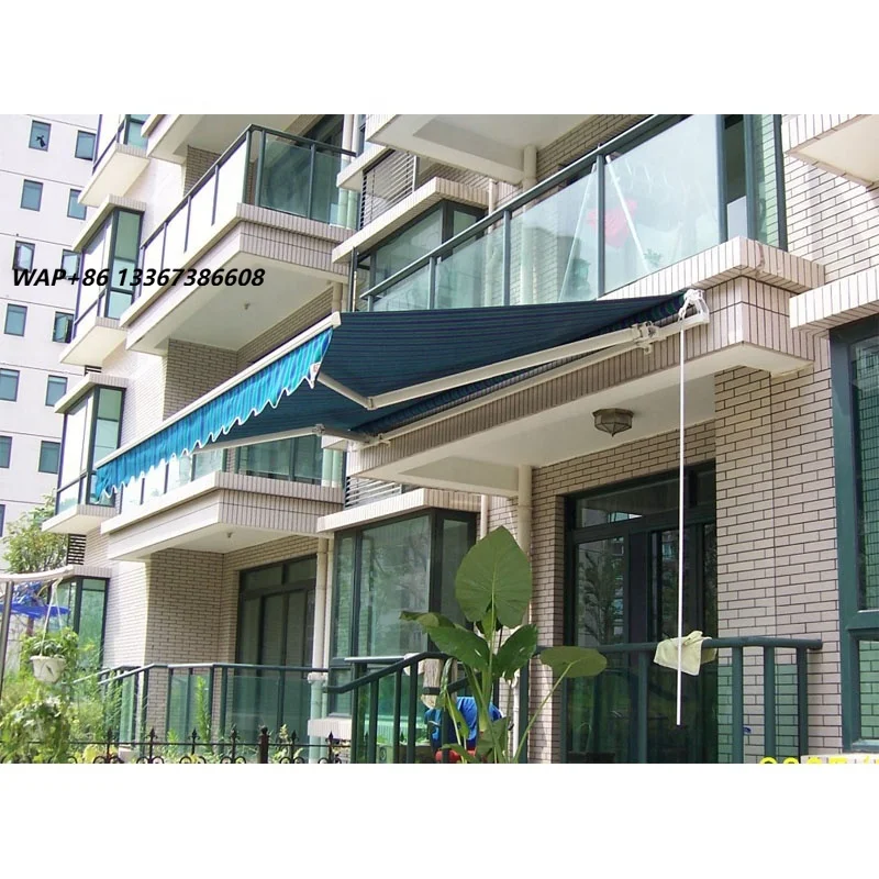 Folding Big Aluminium Retractable Arm Awning
