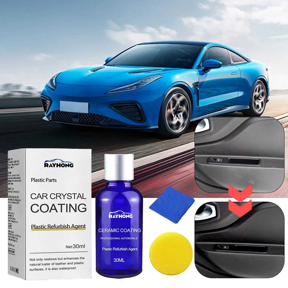 5/1PCS Car Liquid Ceramic Coat Super Hydrophobic Glass Coating Set Polysiloxane and Nano materials Ceramics for Cars