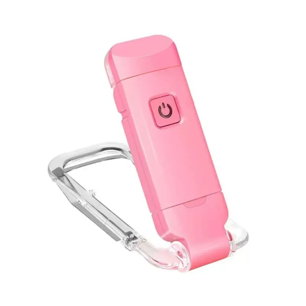 

Portable LED Clip on Book Light Eye Protection Rechargeable Reading Light Rotate 3 Color Light Clip Desk Light School
