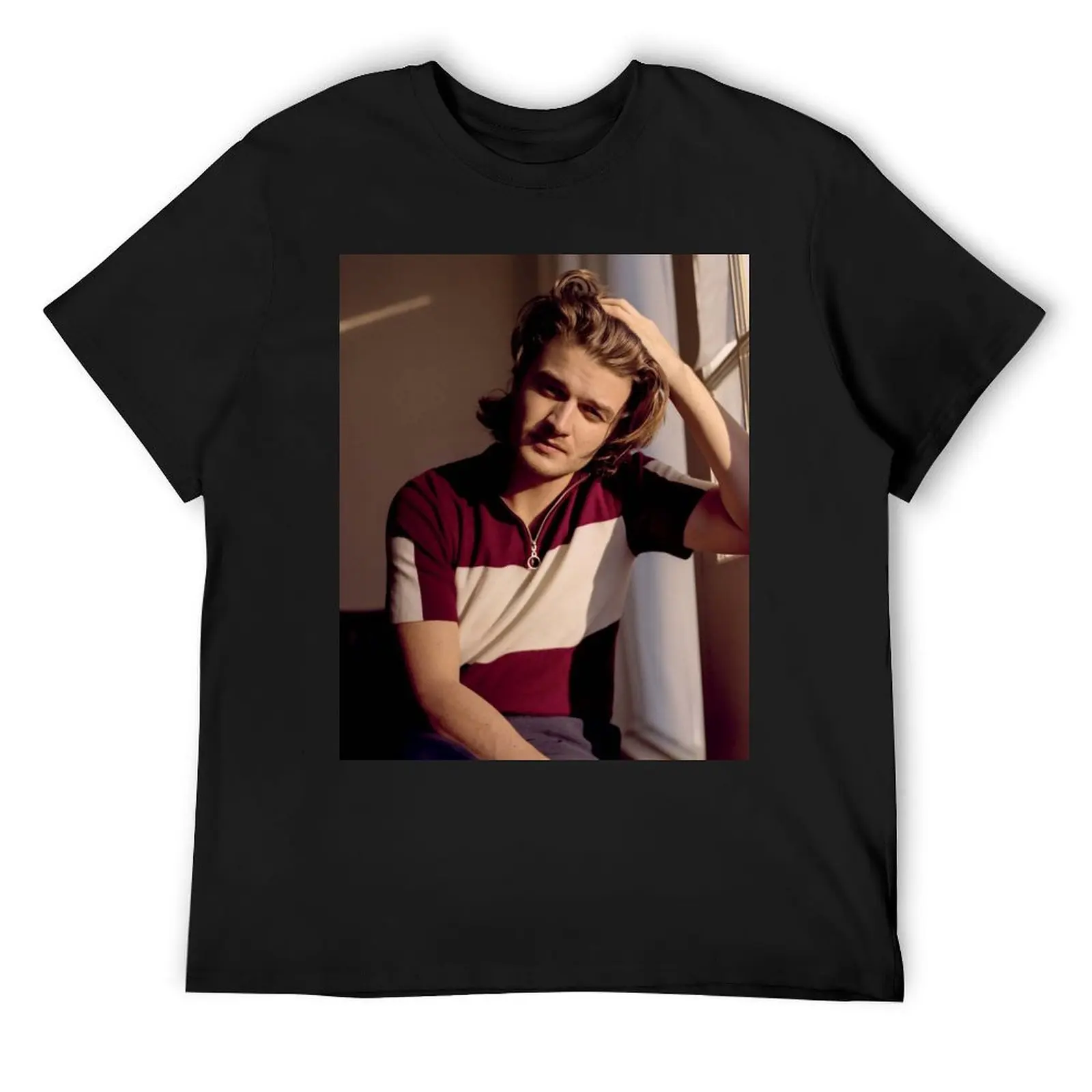 Joe Keery T-Shirt anime hippie clothes fitted t shirts for men