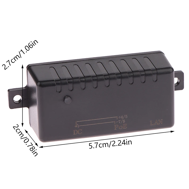 100Mbps 5V 12V 24V 48V/1A POE Injector Power Splitter For IP Camera POE Adapter Module Accessories