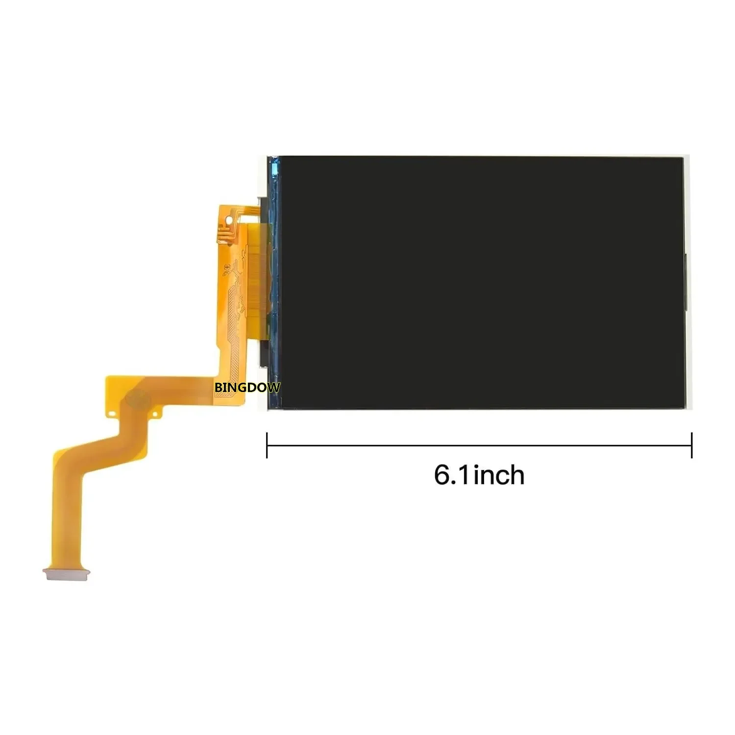 Original Top Upper LCD Glass Screen Display Replacement for Nintendo New 2DS XL LL Gamepad For NEW2DSXL / LL Console Repair Part