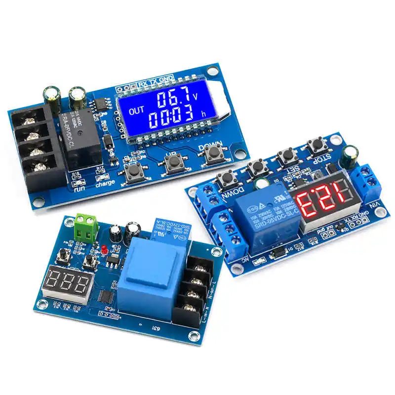 Battery charging and discharging Power module Integrated voltmeter under voltage and overvoltage protection scheduled charging