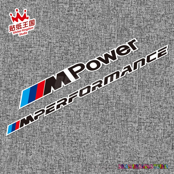 2 Pics For Mpower M Performance S1000RR XR K1300R F700GS F750GS F800GS R1200GS Motorcycle Decal Sticker Waterproof 21