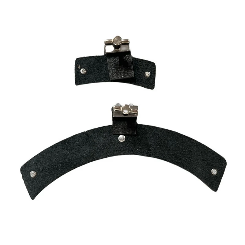Leather Drum Kit Dampening Pad Mute Jazz Drum Silencers Universal Soft Snare Drums Overtone Sticker Percussion Instrument Parts