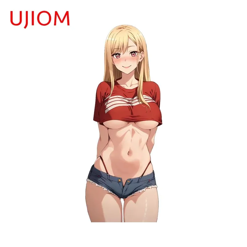 UJIOM Marin Kitagawa Anime Girls Cartoon Personality Wall Stickers Chibi Unique Kitchen Decal Nice Room Decoration Accessories