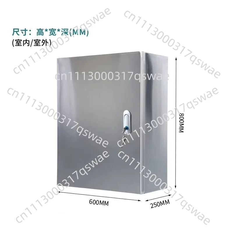 304 Wall-Mounted Stainless Steel Enclosures Waterproof Electrical Stainless Steel Distribution Box Steel Industrial Panel Board