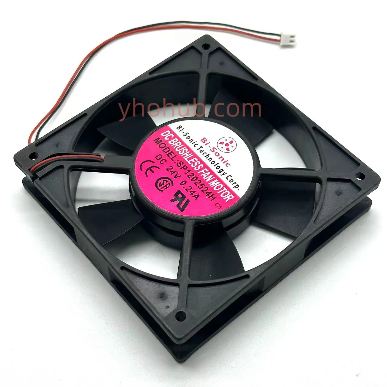 

Bi-Sonic SP1202524H DC 24V 0.24A 120x120x25mm Server Cooling Fan