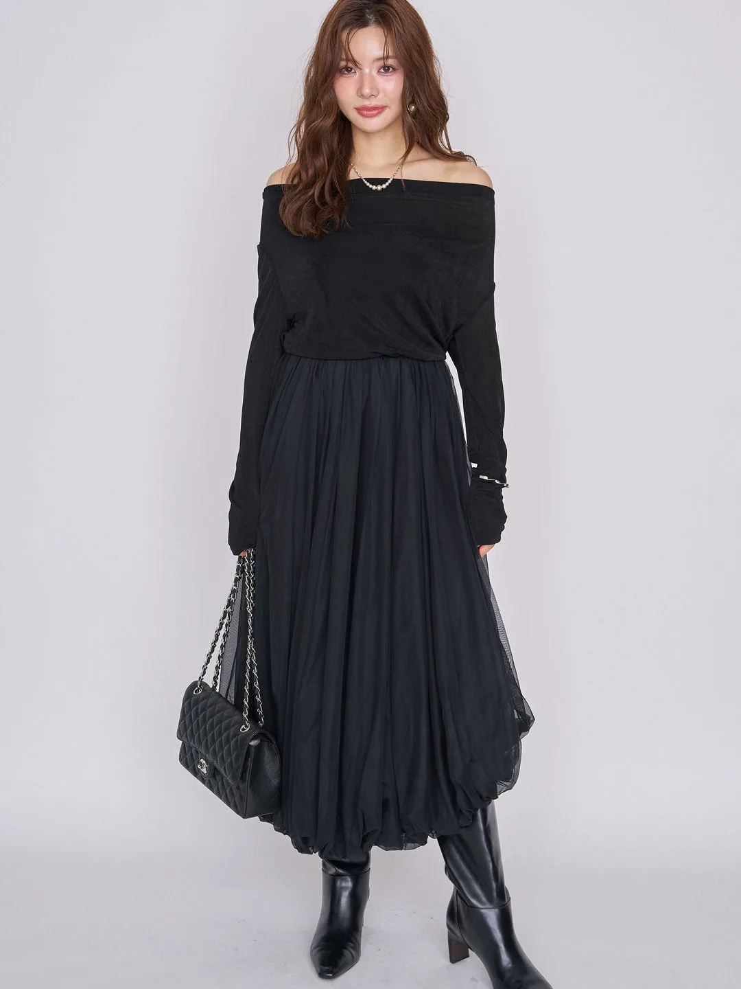 Long Sleeve Embroidered Flower T-Shirt Women's Base Layer Top Korean Style Net Cloth Autumn New Design Sensation Inner Wear