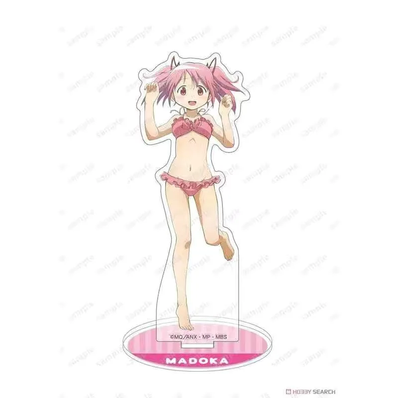 Japan Anime Puella Magi Madoka Magica Figure Kaname Madoka Acrylic Stands Tomoe Mami Akemi Homura Character Model Christmas Gift