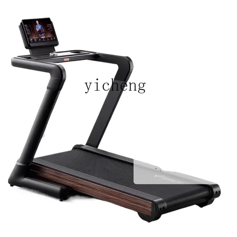 

ZZTQH large slope treadmill household silent folding commercial gym equipment weight loss special hill climbing