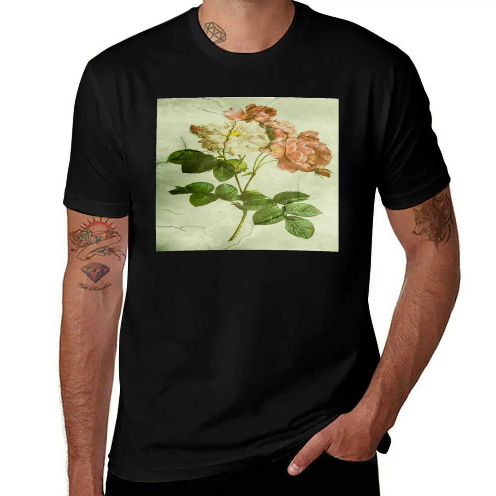 Camiseta The Peony Rose The Most Scrumptious of all Flowers, camiseta informal para hombre, camiseta de diseñador