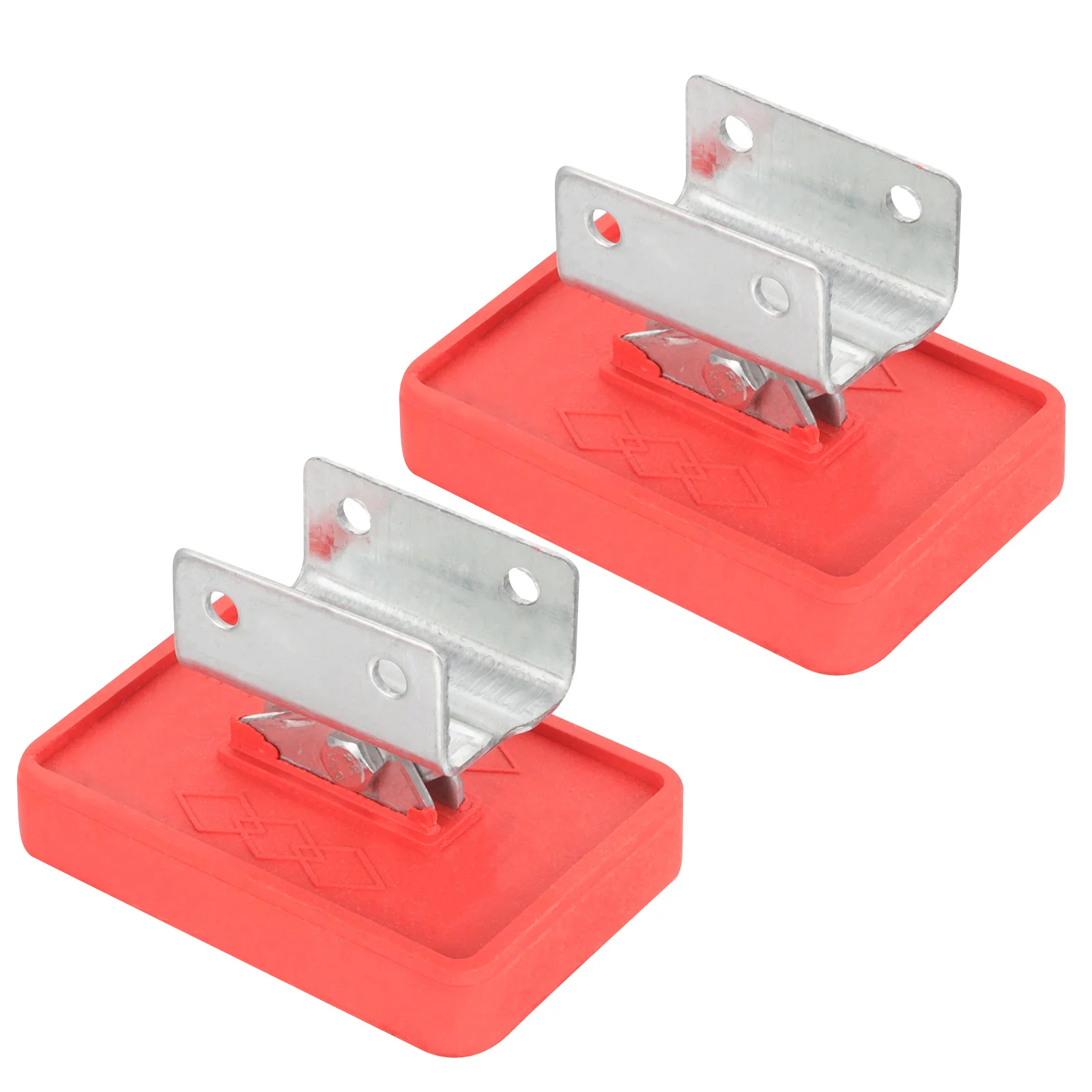 2 قطعة سلم استقرار تمديد قواعد مطاطية غطاء الثقيلة الحديد استبدال سلم الساقين منصات للألياف الزجاجية الألومنيوم مجتمعة #3